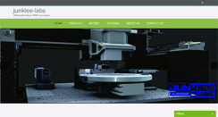 Desktop Screenshot of junkiee-labs.com